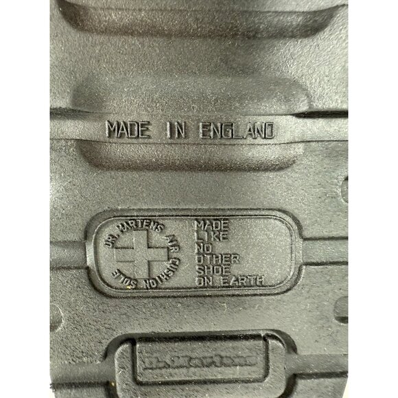 Vtg Doc Dr Martens Flower Cutout Chunky Sandals Womens Sz US 5 Made In England - Picture 10 of 14